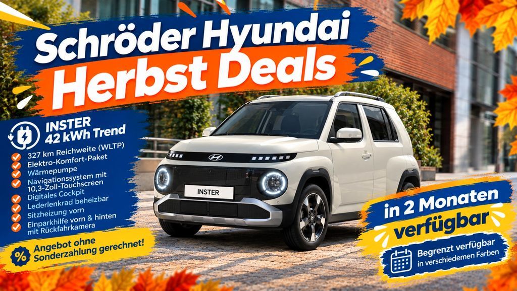 Hyundai INSTER 42 kWh Trend Leasing