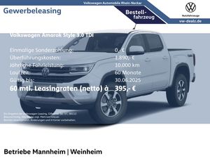 Volkswagen Amarok Style DC 3.0 TDI 4MOTION Automatik Leasing