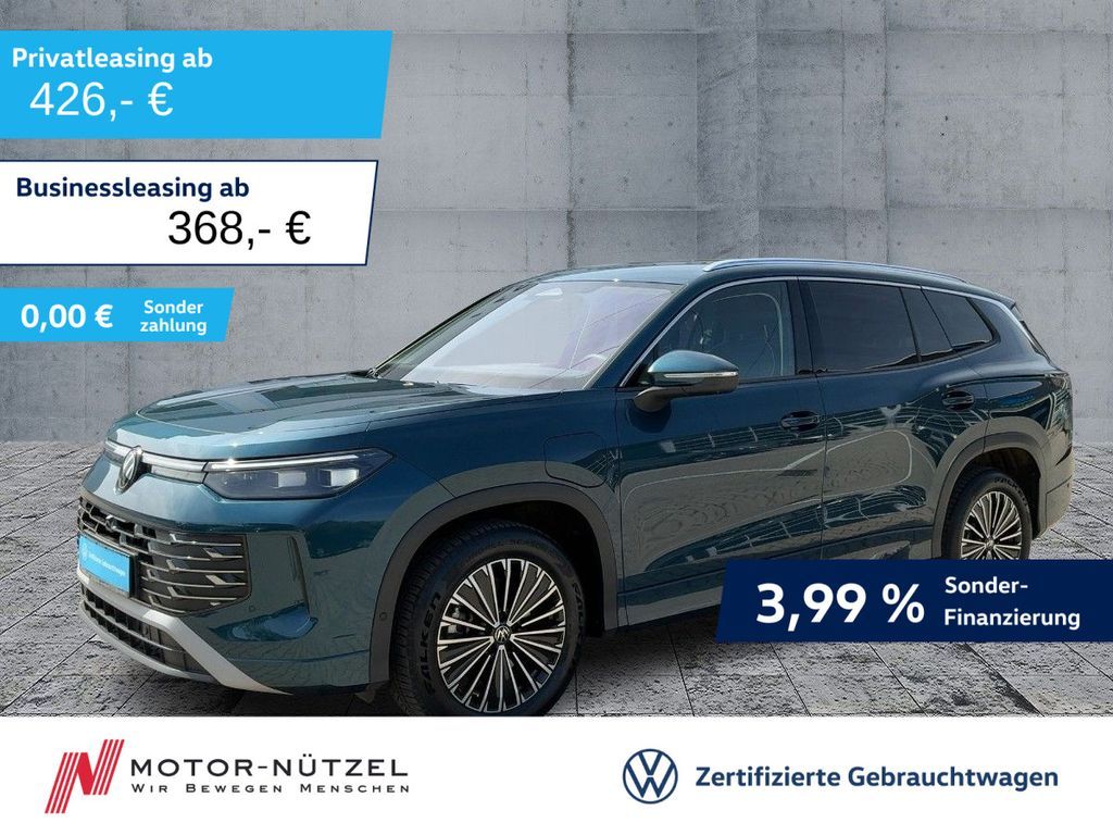 Volkswagen Tayron 1.5 eHYBRID 200kW ELEGANCE MATRIX+AHK+360 Leasing