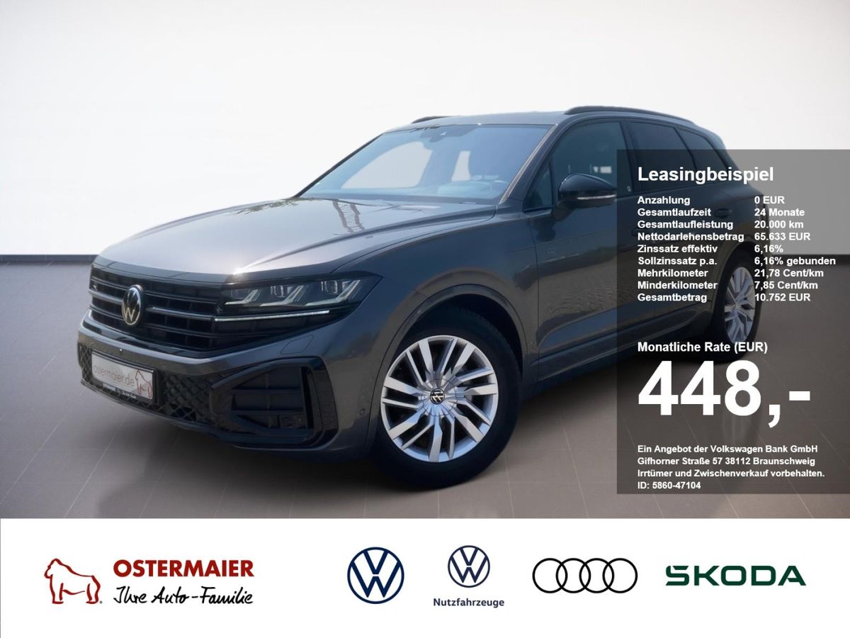 Volkswagen Touareg R-LINE BLACK STYLE 3.0TDI NP.117T AHK.AREA-VIEW.NAVI.HUD.PANO.LUFT Leasing