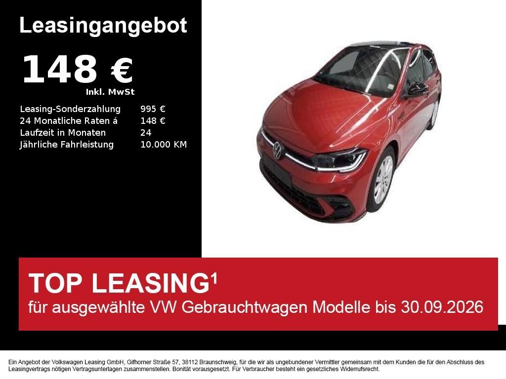 Volkswagen Polo R-line 1.0 TSI BEATS+IQ-LIGHT+NAVI Leasing