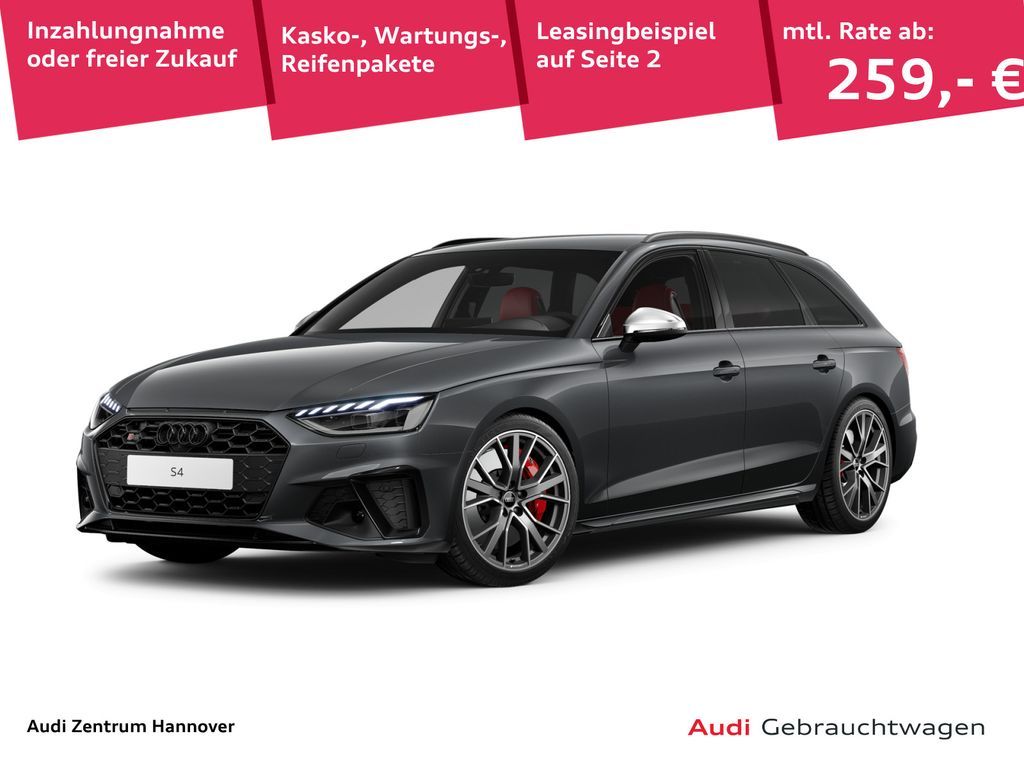 Audi S4 Avant 3.0 TDI quattro Matrix Kamera AHK Navi Leasing
