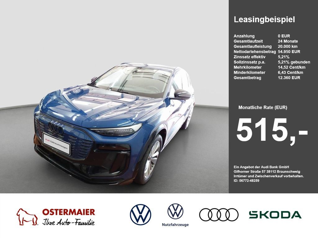 Audi Q6 e-tron S-LINE PERFORMANCE NP:94tEUR! B&O.HuD. Leasing