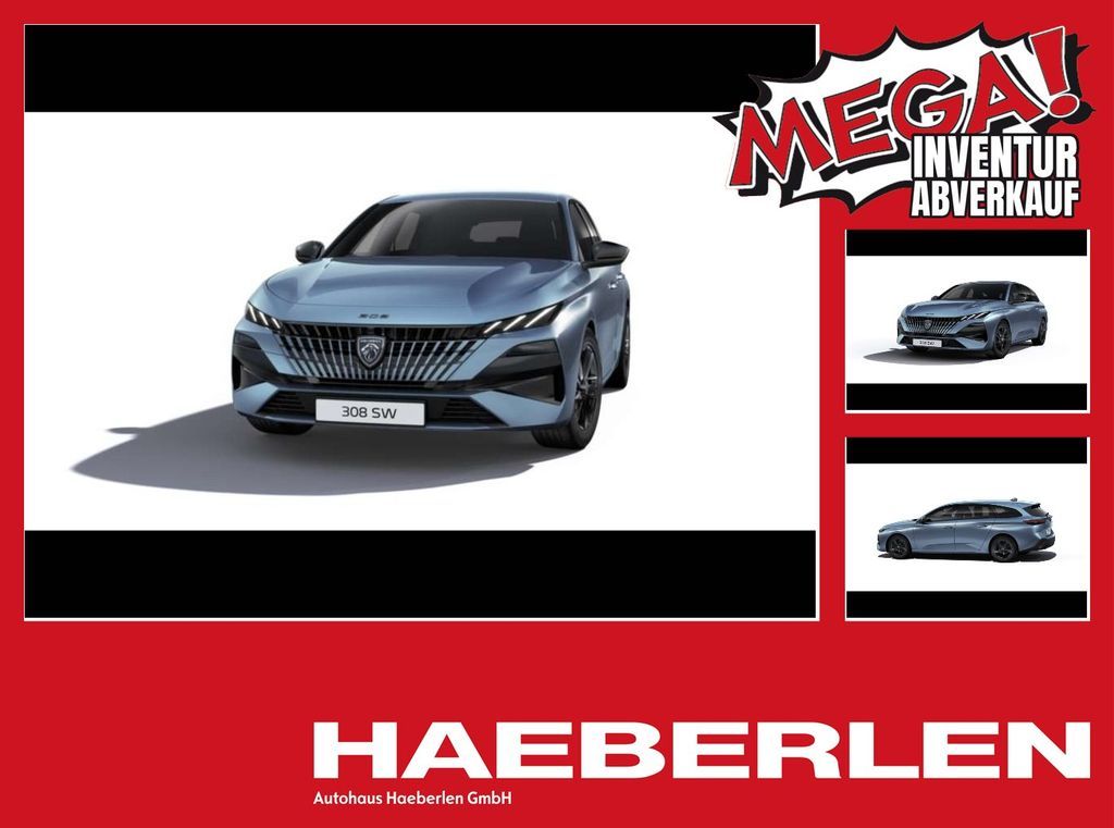 Peugeot 308 1.2 145 SW Style ACC+LED+2xKlima+KeyLess+PDC Leasing