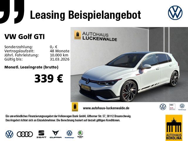 Volkswagen Golf VIII GTI Clubsport DSG *PANO*IQ-MATRIX*HuD* Leasing