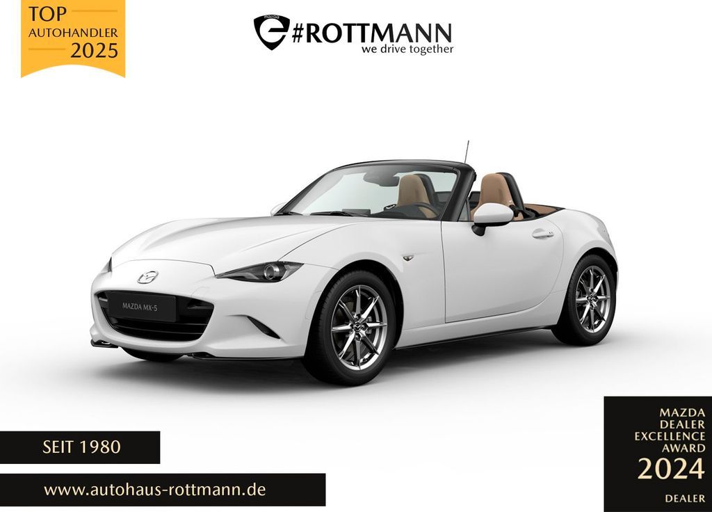 Mazda MX-5 1.5 SKYACTIV-G 132 KAZARI Leder-B ACAA Leasing