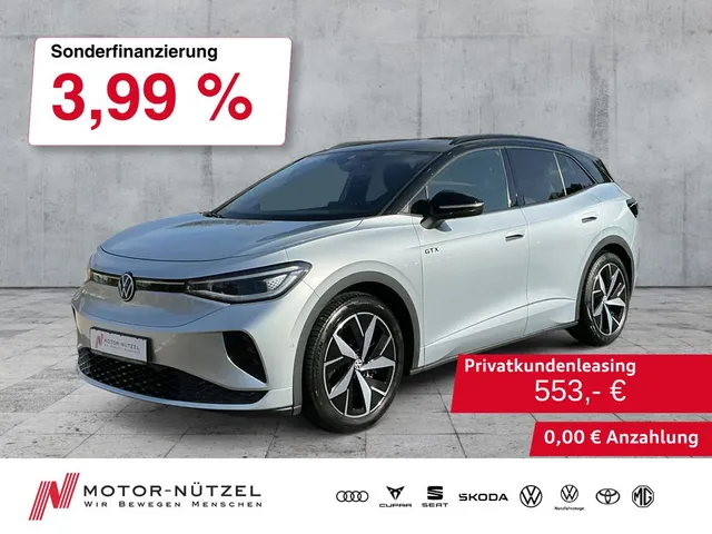 Volkswagen ID.4 GTX 220KW LED+NAVI+SHZ+AHK+WäPu+KAMERA