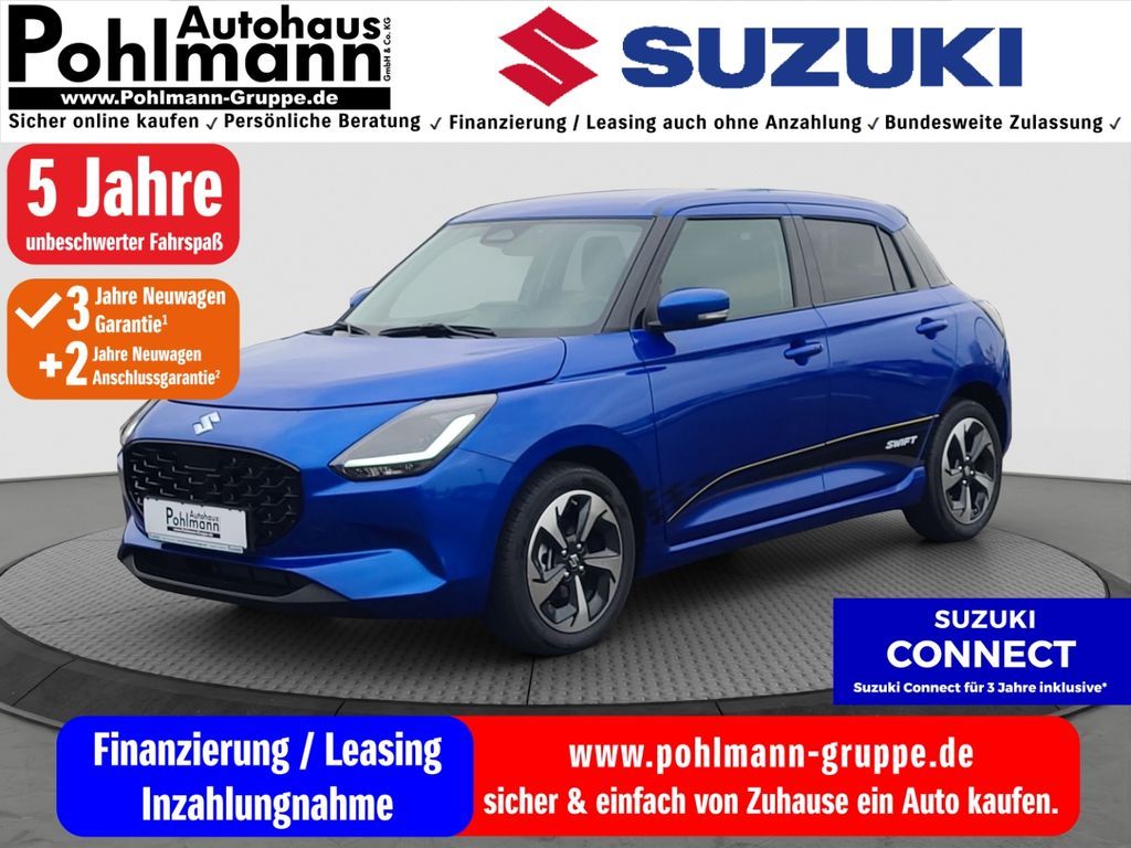 Suzuki Swift Comfort+ CVT Sondermodell Navi LED Klimaau Leasing