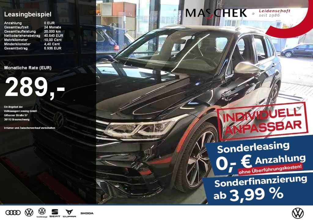 Volkswagen Tiguan R 2.0 TSI Sonderleasing Akrapovic DCC Mat Leasing