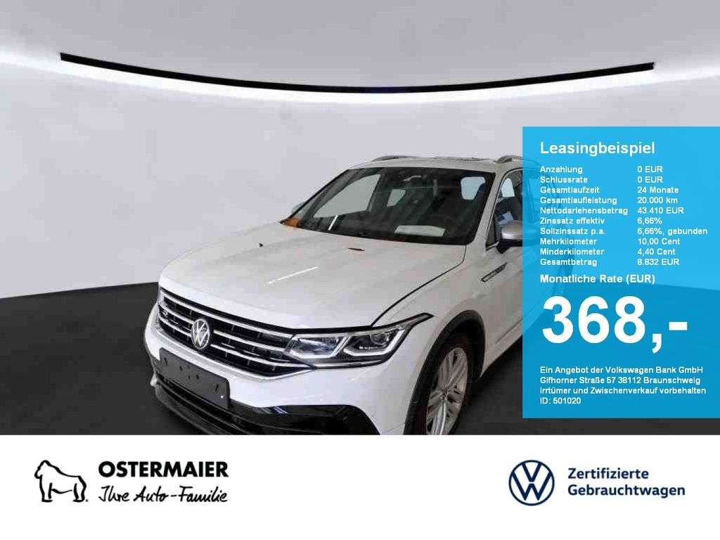 Volkswagen Tiguan R 2.0TSI 320PS DSG 4M ACC.AHK.AREA-VIEW.N Leasing