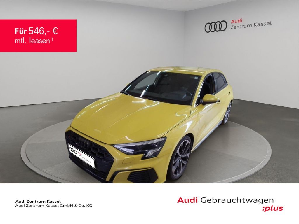 Audi S3 Sportback qu. LED HuD Kamera Carplay Navi Leasing