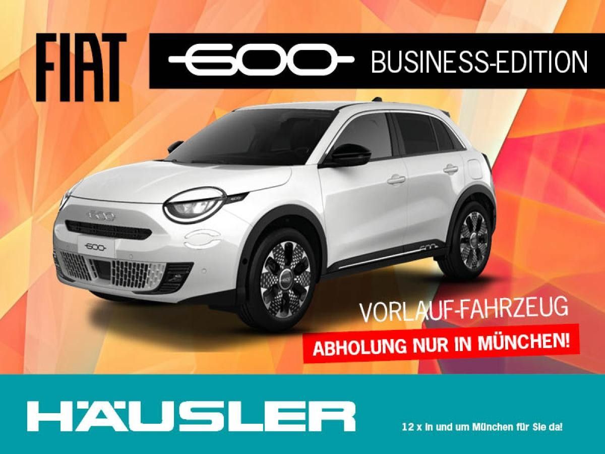 Fiat 600 🔥Blackweeks/110PS Automatik/inkl. Allwetter/ SHZ/ versch. Farben🔥 Leasing