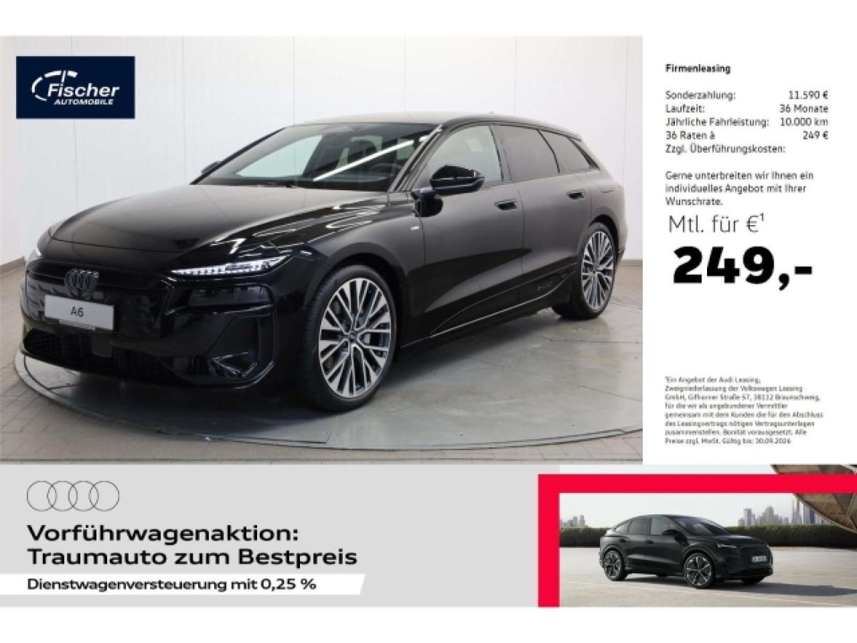Audi A6 e-tron Avant S line 0,25% DW Versteuerung Leasing