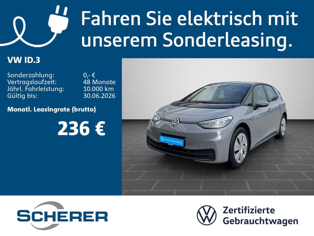 Volkswagen ID.3 Pro Performance APP-CONNECT LED Leasing