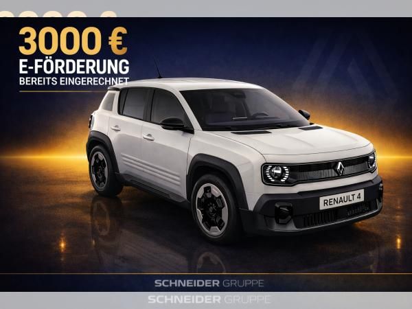 Renault R4 🤑Elektro-Deal-E-Förderung​🤑inkl. Allwetterreifen 🌦️Evolution 120 Urban Range Leasing