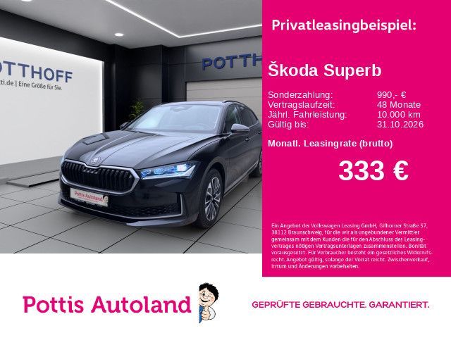 Skoda Superb Combi 2.0 TSI DSG 4x4 SELECTION AHK HuD K Leasing