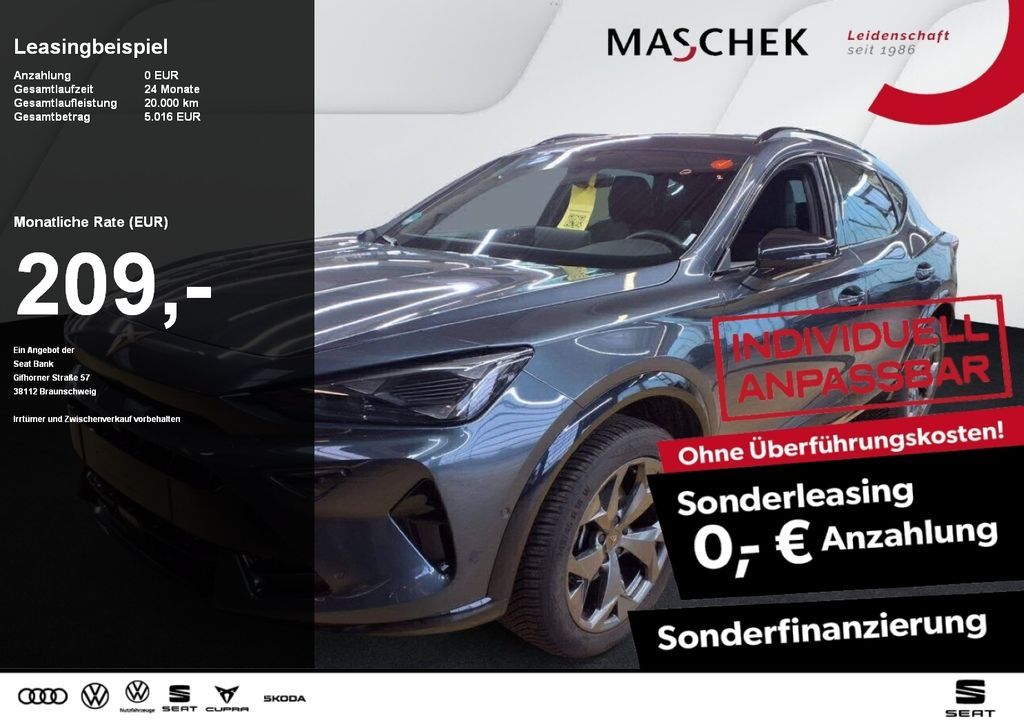 Cupra Formentor 1.5 eTSI DSG Navi Top View Lenkh Sitzh Leasing