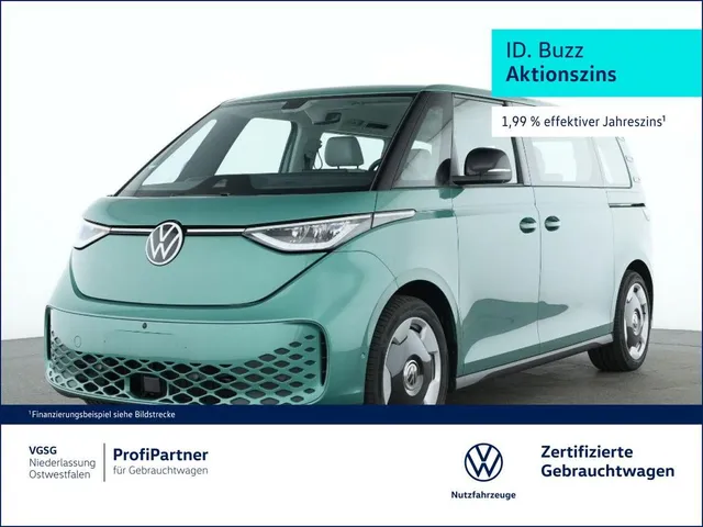 Volkswagen ID. Buzz Pro HUD Area View Wärmepumpe ACC Navi