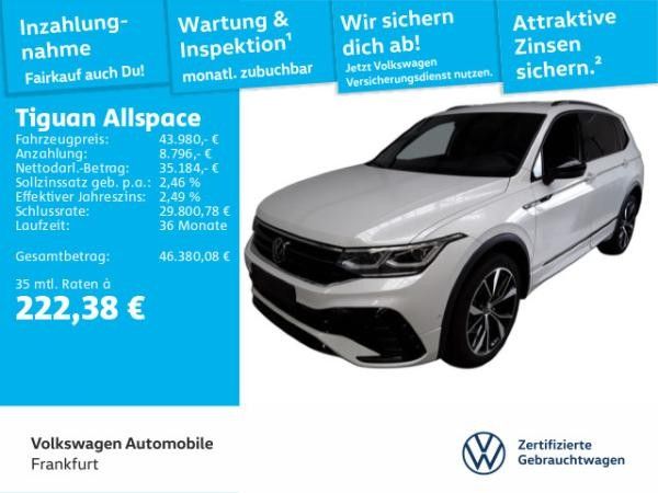 Volkswagen Tiguan Allspace 2.0 TDI DSG 4Motion R-Line Leasing