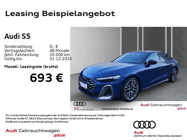 Audi S5 Lim. edition one *MATRIX*PANO*B&O*HuD*360°* Leasing