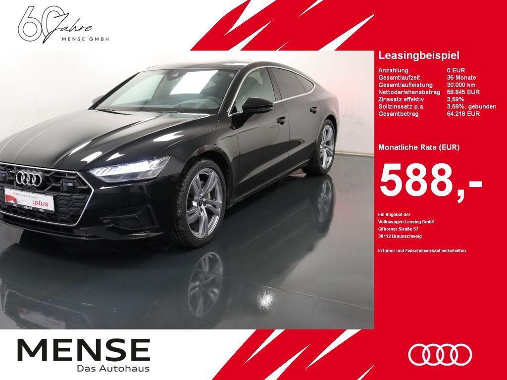 Audi A7 Sportback 45 TDI quattro S tronic Matrix|AHK Leasing