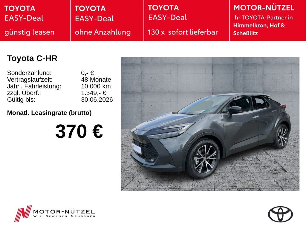 Toyota C-HR Teamplayer Plug-In *SOFORT VERFÜGBAR* Leasing