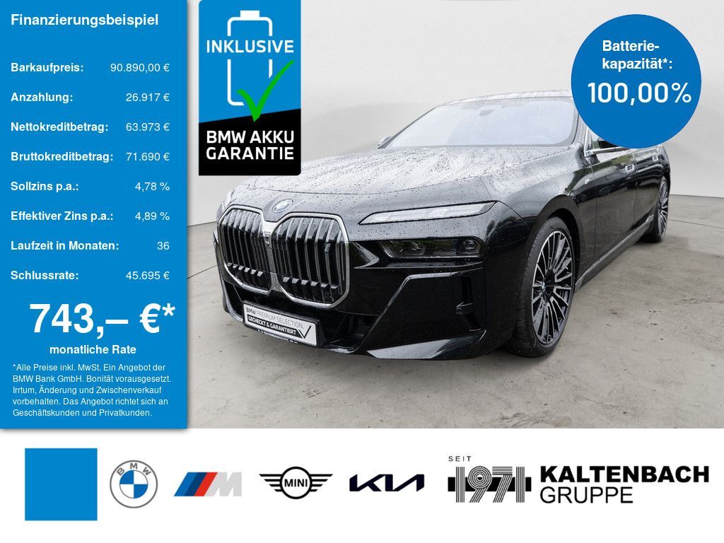 BMW i7 xDrive 60 M-Sport PANO ACC RSE NAVI KAMERA Leasing