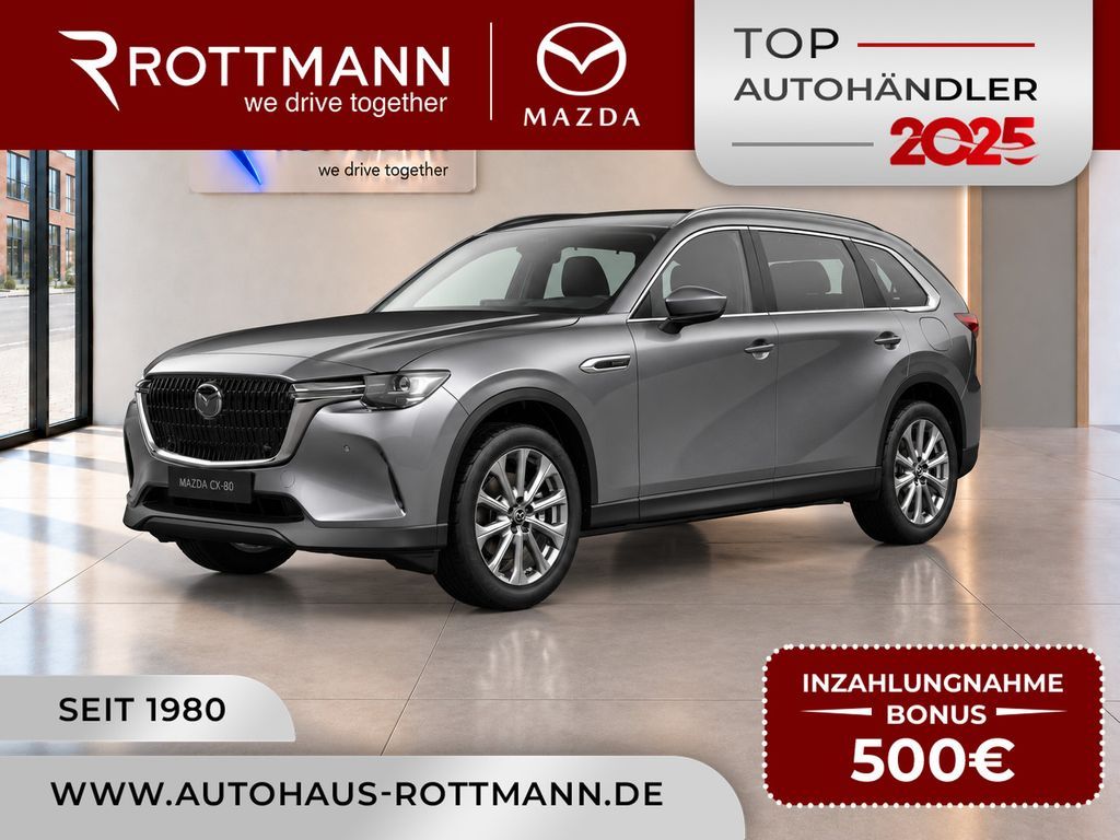 Mazda CX-80 2027 Plug-In 327ps Aut. AWD EXCLUSIVE-Line Leasing