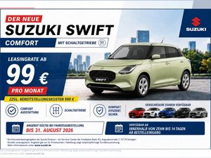 Suzuki Swift "Comfort" Nur bis 31.08.2026 !!! Verschiedene Farben !!!