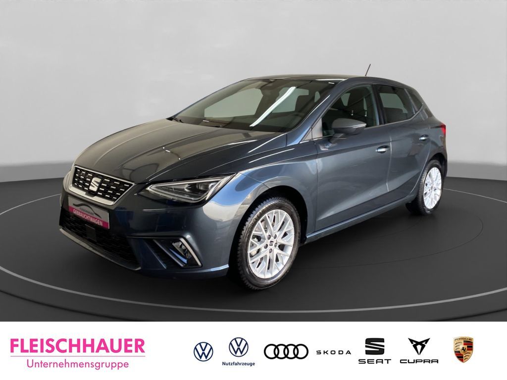 Seat Ibiza 1,0 TSI XCellence LED Navi Carplay Kamera Leasing