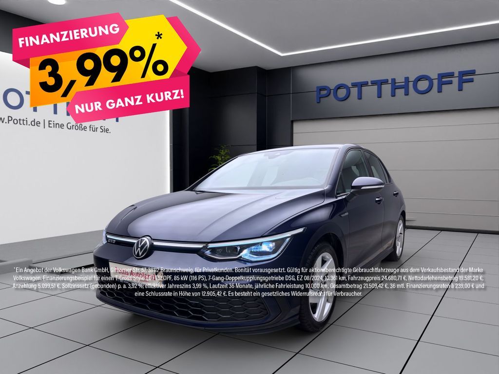 Volkswagen Golf GTD NAVI DCC ACC LED+ DAB+ Leasing