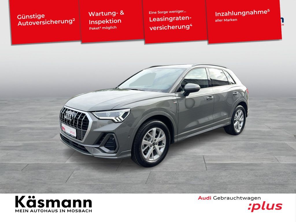 Audi Q3 S line 45TFSI qu LED 360° NAV ACC SHZ SMARTPI Leasing
