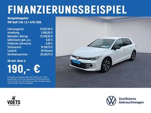 Volkswagen Golf Life 1,5 l eTSI  DSG Goal LED+NAVI+ACC+PDC+