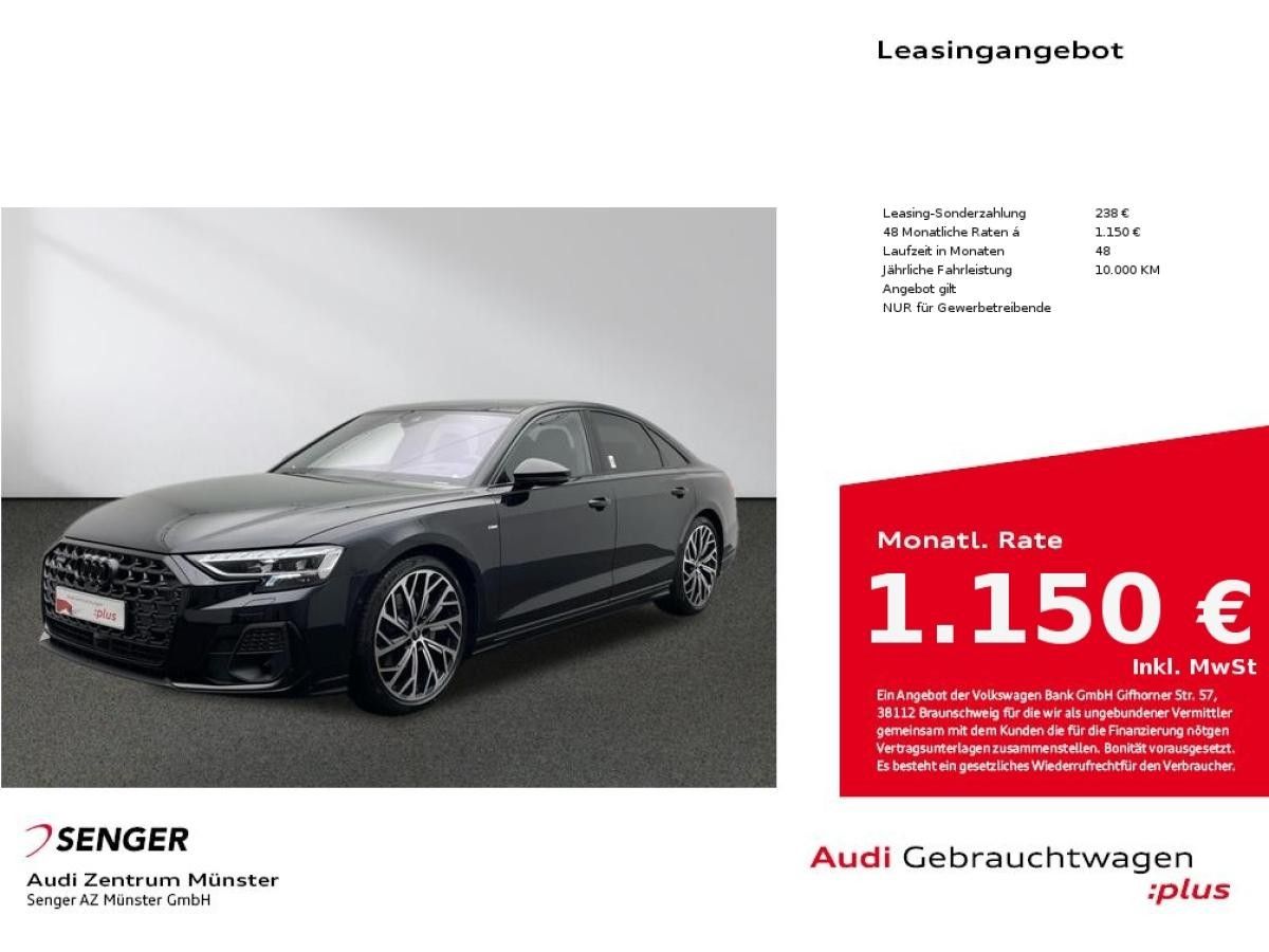 Audi A8 50 TDI quattro Digitales Cockpit Leder Matrix Leasing