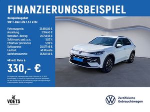 Volkswagen T-Roc Life 1.5 l eTSI NAVI+LANEASSIST+KEYLESS
