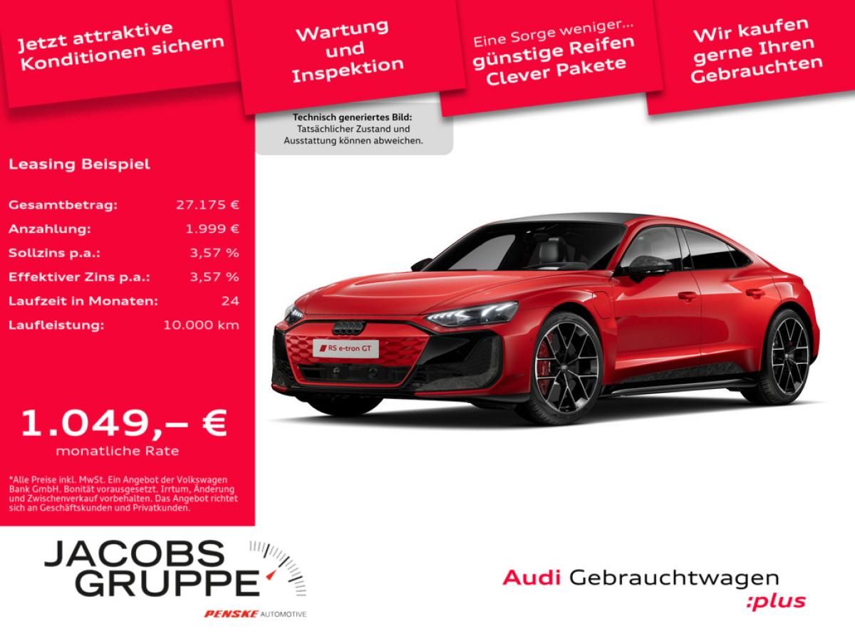 Audi RS e-tron GT performance Carbon/S-Sitze/Laser/HuD/Massage/360° Leasing