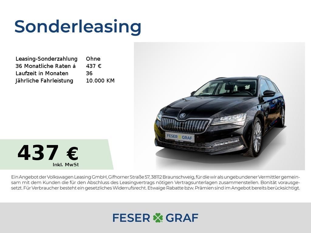 Skoda Superb Combi Amb. iV 1.4 TSI DSG STHZ/AHK/NAVI Leasing