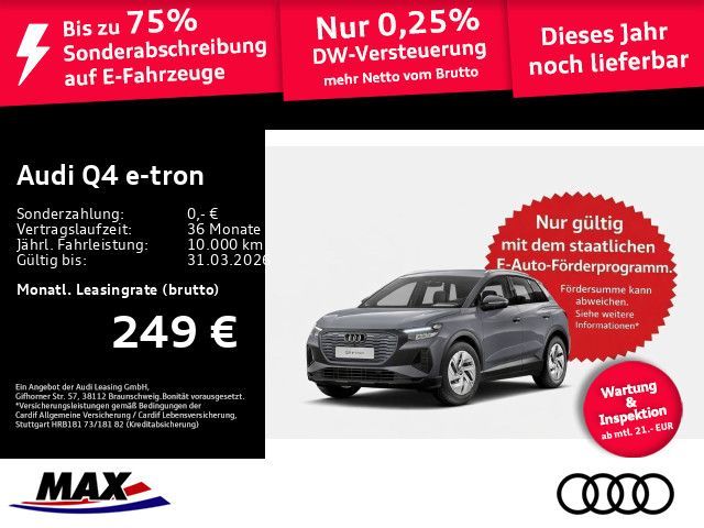 Audi Q4 40 e-tron 150 kW #FREI KONFIGURIERBAR# Leasing