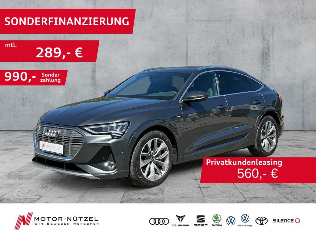 Audi e-tron Sportback 55 QU 2x S-LINE MATRIX+NAVI+ACC Leasing