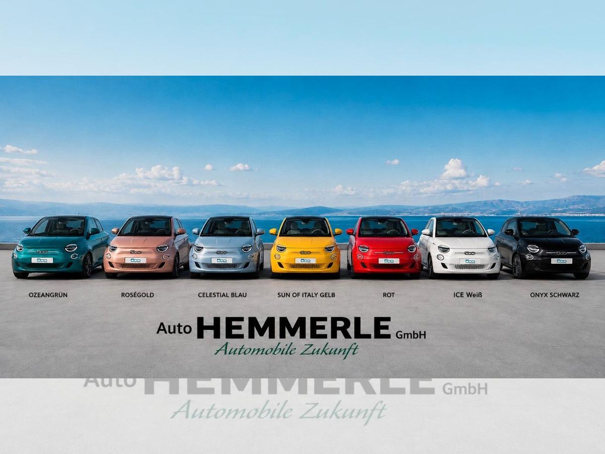 Fiat 500e La Prima Limousine 42 kWh 🚀**3.000€ Sonderzahlung**🚀 Leasing
