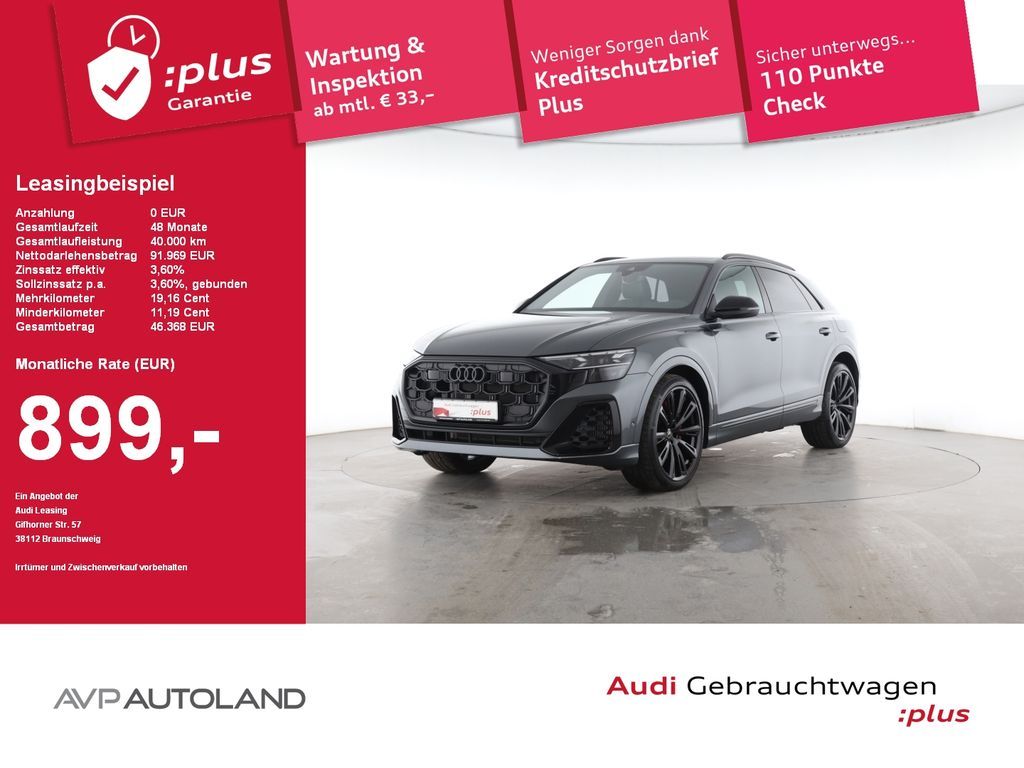 Audi Q8 55 TFSI e quattro tiptronic S line | AHK | Leasing