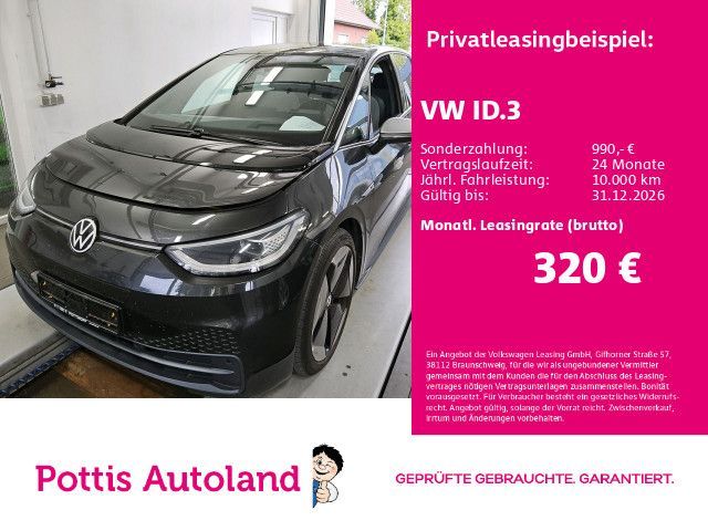 Volkswagen ID.3 PRO PERFORMANCE 1ST MAX PANO NAVI KAMERA SI Leasing
