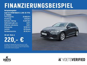 Audi A3 SPORTBACK S-LINE 35 TFSI S-TRONIC LED+NAVI+