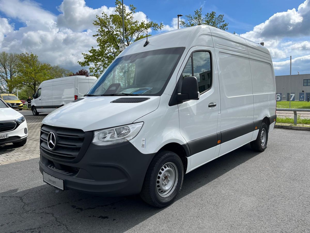 Mercedes-Benz Sprinter 317 Kasten Standard | SOFORT VERFÜGBAR | Klima | AHK | Holzboden/Verkleidung | BF Doppelsitz | LED L Leasing