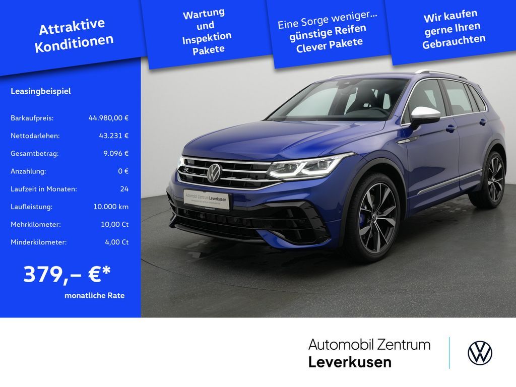 Volkswagen Tiguan R MATRIX LEDER ACC DCC KAM NAVI VIRT KAM Leasing