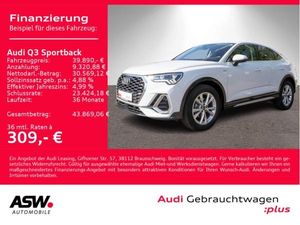 Audi Q3 Sportback S line 35TFSI Navi LED AHK ACC SHZ // SOFORT VERFÜGBAR!!! Leasing
