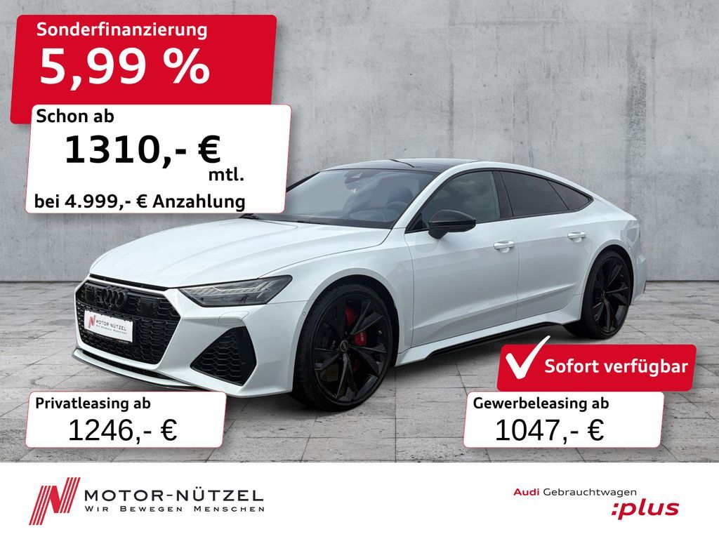 Audi RS 7 Sportback TFSI QU MATRIX+HuD+B&O+PANO+360° Leasing