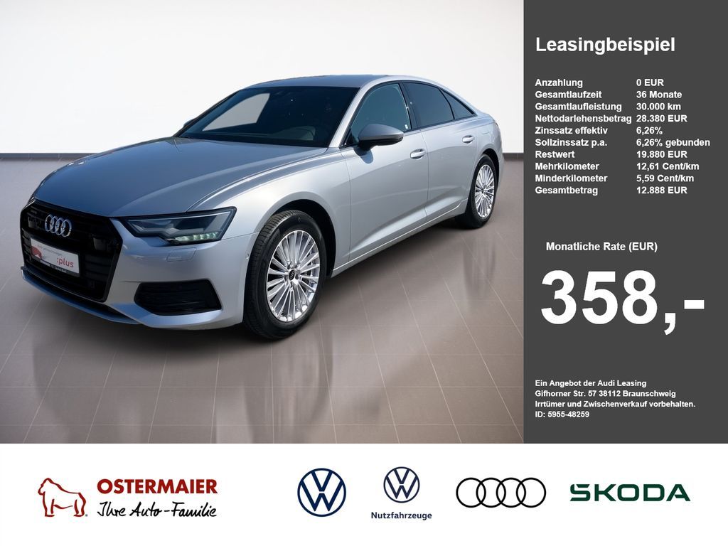 Audi A6 Limousine DESIGN 50TFSI e QUATTRO KAMERA.LED. Leasing