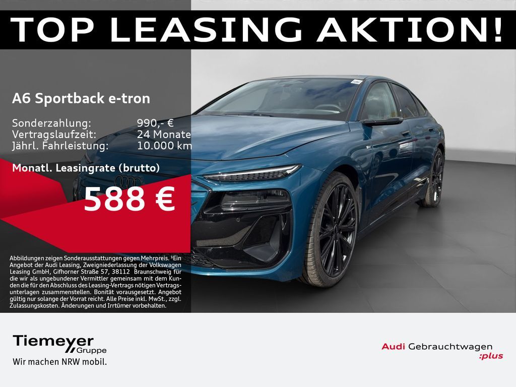Audi A6 Sportback e-tron 2x S LINE EDT ONE S-SITZE+ P Leasing