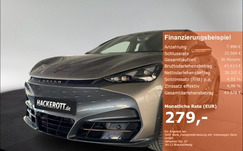 Cupra Tavascan VZ 250 KW (340 PS) / 77 KWh / 4Drive 5dr Auto kaufen